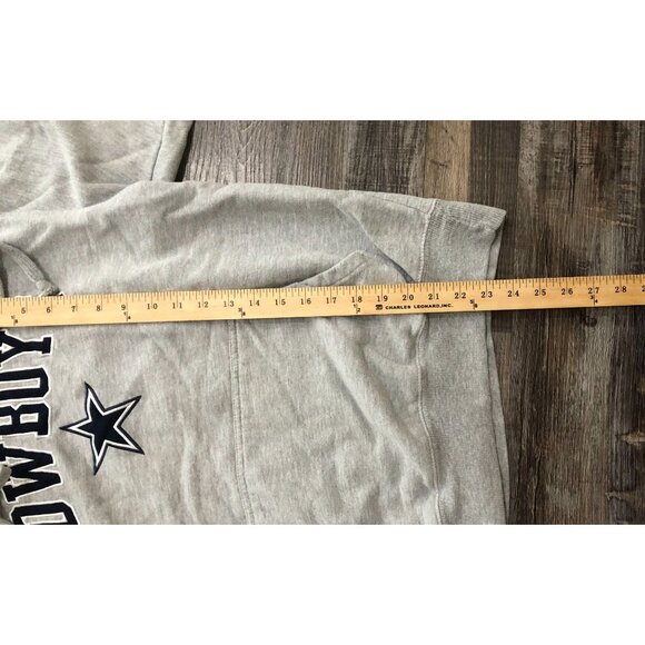 Dallas Cowboys Brand Hoodie Pullover Mens Small Sweatshirt Gray NFL - Picture 5 of 5